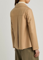 Harris Wharf London Wool Coat Beige