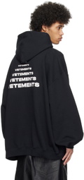 VETEMENTS Black Pyramid Hoodie