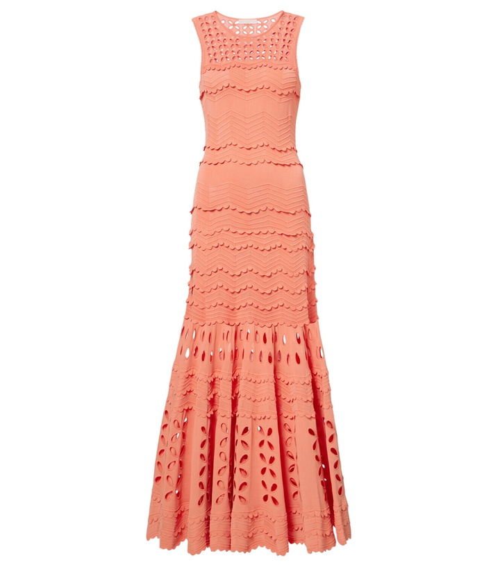 Photo: Ulla Johnson Lakshmi broderie anglaise maxi dress