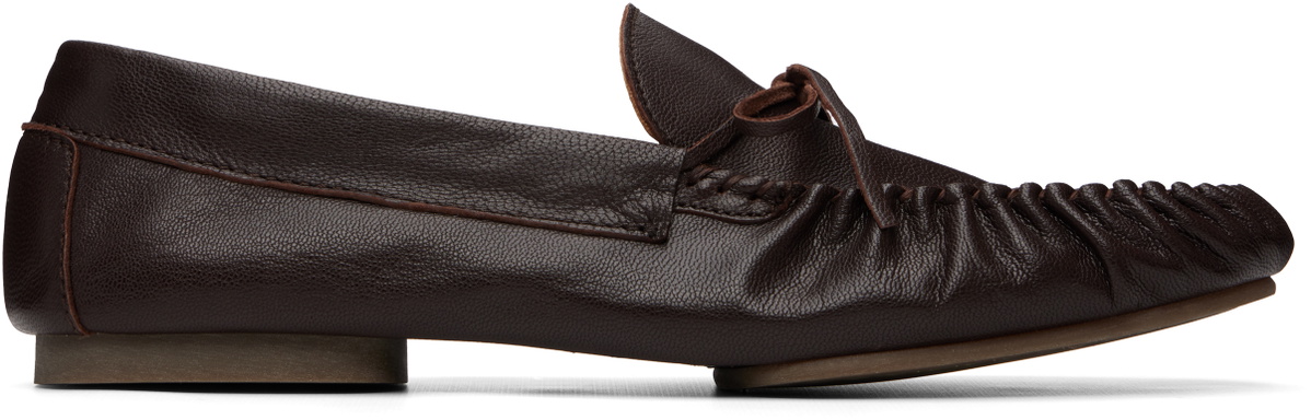 A.P.C. Brown 'Les Mocassins Souples' Loafers