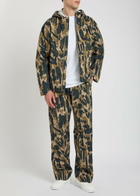 Malbon Tour Divot Camouflage-print Nylon Trousers Multicoloured