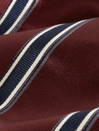 Brunello Cucinelli - 8cm Striped Silk-Jacquard Tie