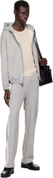 John Elliott Gray Frances Full Zip Hoodie
