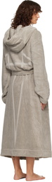 Rick Owens Off-White Temple Pentagram Bathrobe