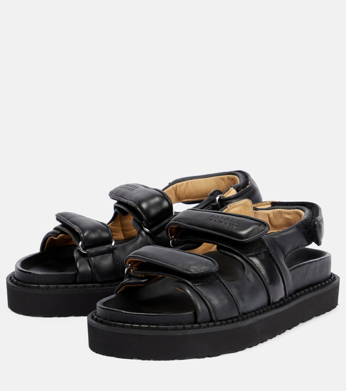 Sandales Isabel Marant - Taille 37 - Noir - Coton - Excellent état Portées 1 Fois