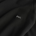END. Men's Recruit Henley in Cinder Black