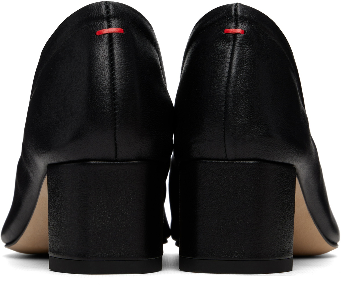 Aeyde Black Narissa Glove Heels