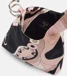 Pucci Emilio Orchidee silk twill top-handle bag