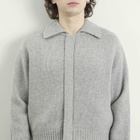 Entire Studios Men's Marla Knitted Bomber Jacket in Steel