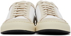 Common Projects White & Black Retro '70s Low Sneakers