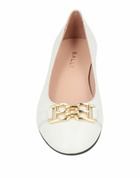 Bally Womens Ballet flats in Off white