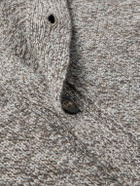 Incotex - Slim-Fit Wool-Mouliné Cardigan - Brown