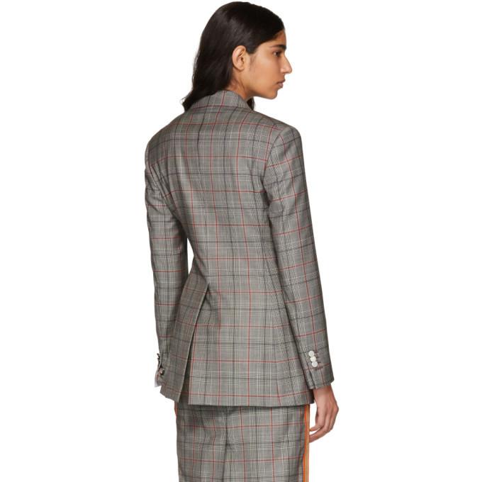 Calvin klein glen deals plaid blazer