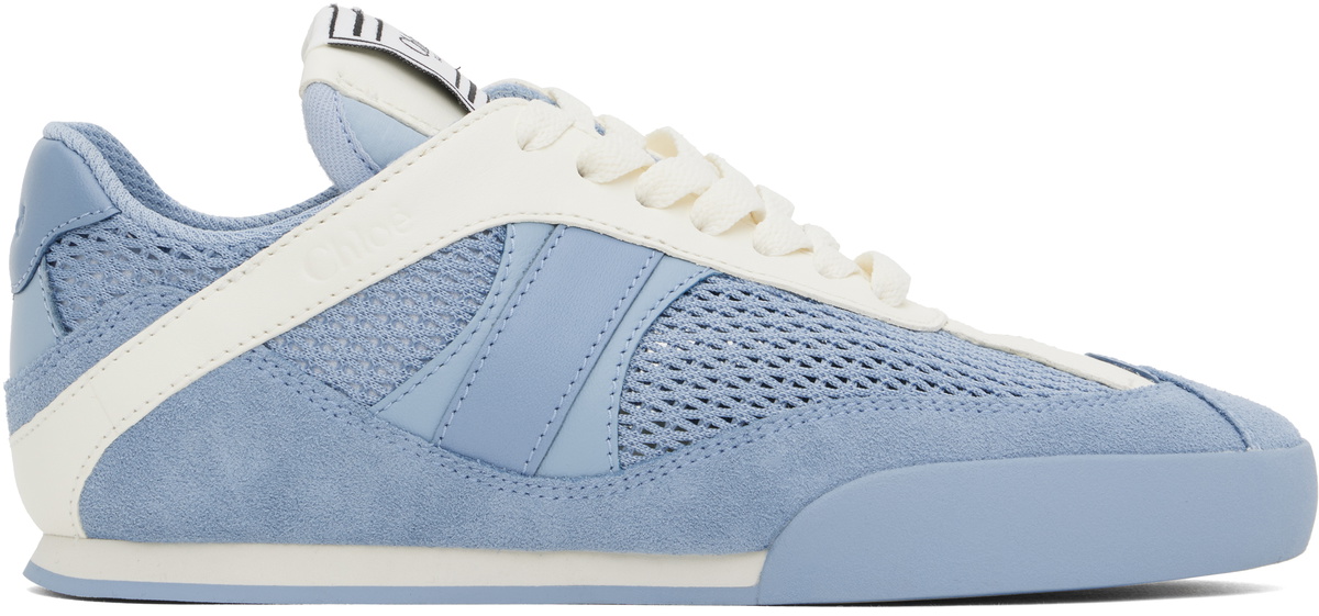 Chloé Blue 'Chloé Kick' Sneakers