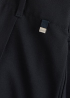 Herno Straight-leg Stretch-woven Trousers Blue