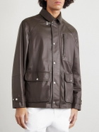 Brunello Cucinelli - Leather Jacket - Brown