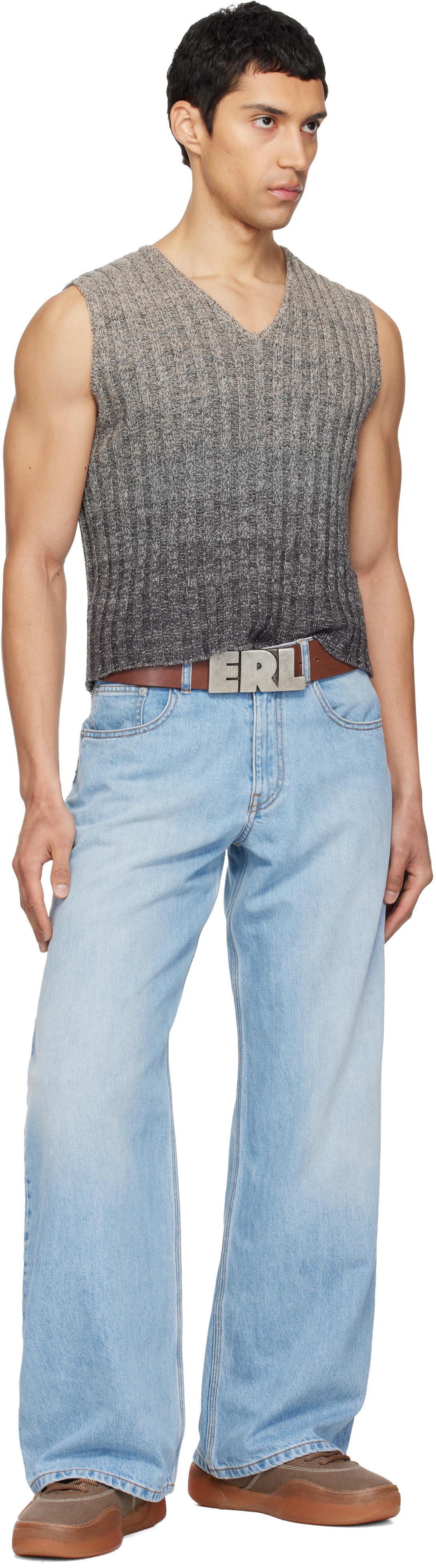 ERL Brown Coupes Sneakers