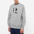 Pass~Port Men's Cases Crew Sweat in Ash