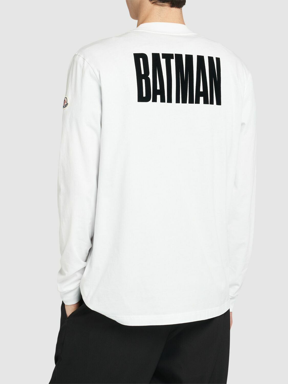 【MONCLER × BATMAN】バットマン ロゴ Tシャツメンズ L Moncler - BATMAN LOGO T-SHIRT | HBX - Globally Curated