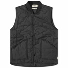 Taikan Men's Quilted Liner Vest in Black