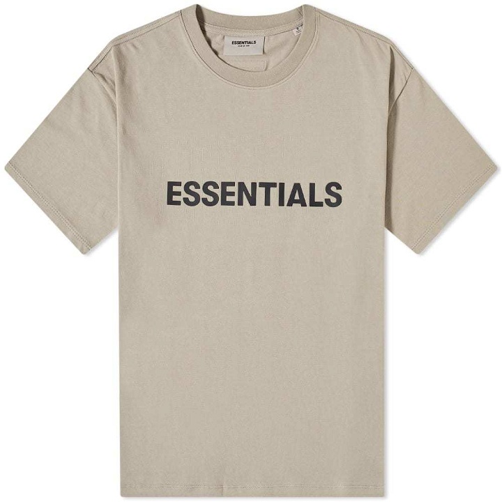 Photo: Fear of God ESSENTIALS Front Logo Tee