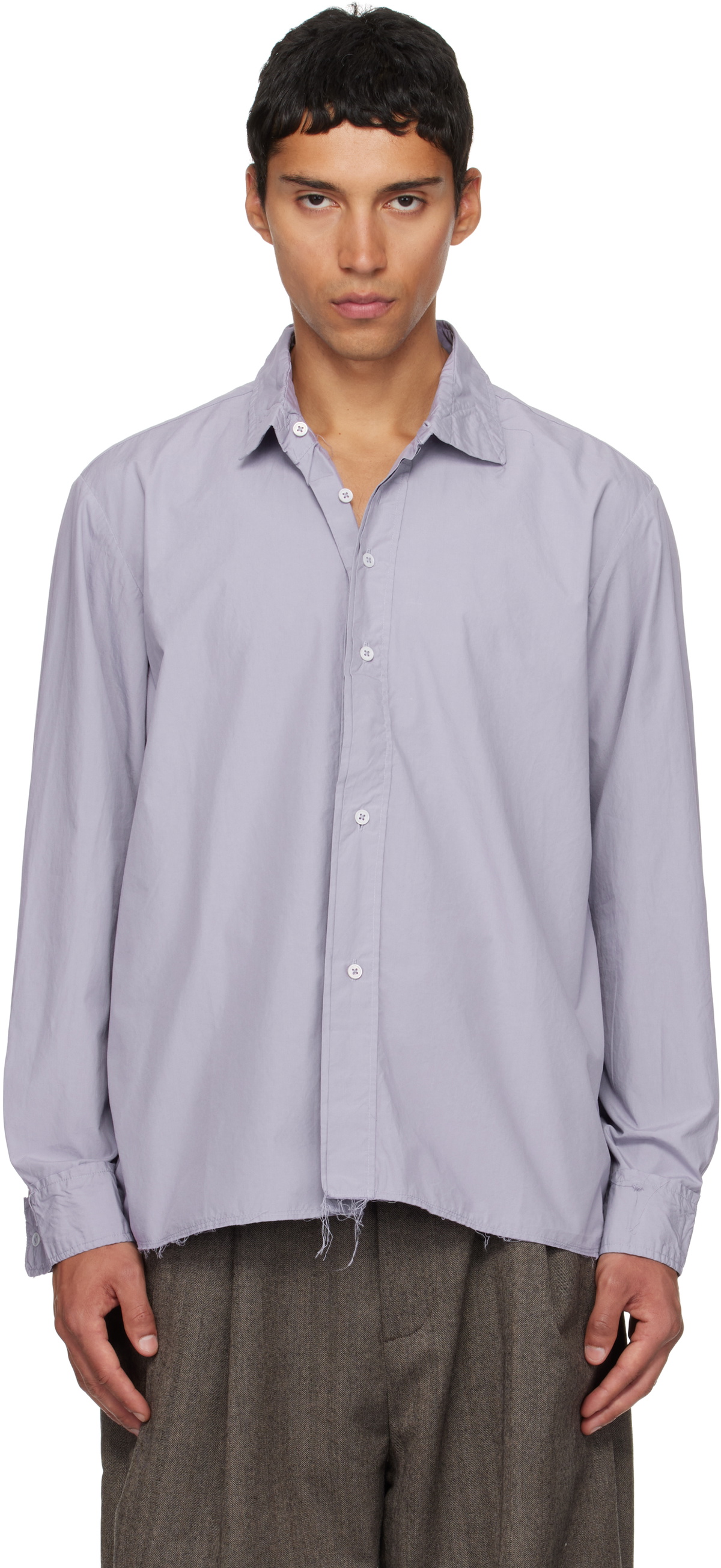 Camiel Fortgens Purple Basic Shirt Camiel Fortgens