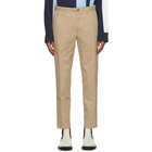 Lanvin Tan Patch Chino Trousers