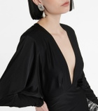 Alexandre Vauthier - Satin midi dress
