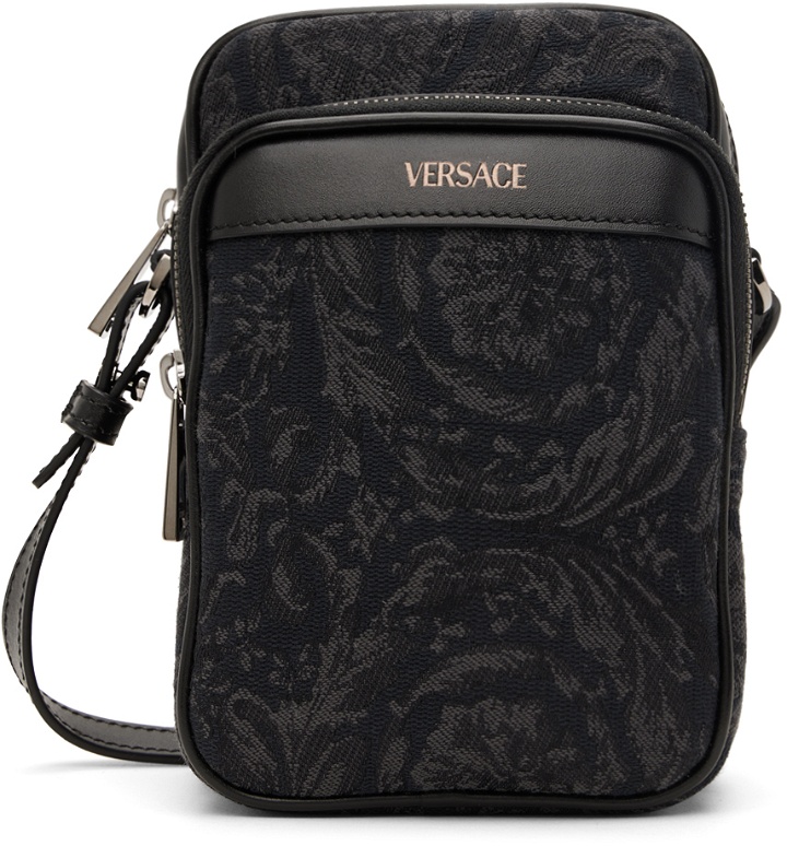 Photo: Versace Black Barocco Athena Bag