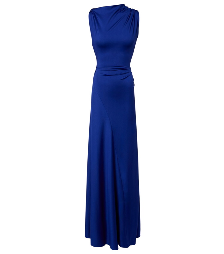 Photo: Victoria Beckham Asymmetric draped gown