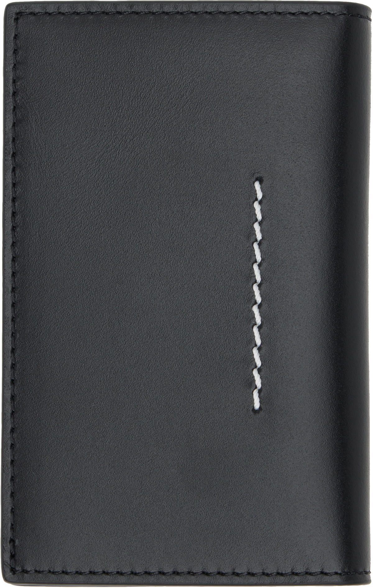 MM6 Maison Margiela Black Scotch Card Holder
