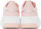 Giuseppe Zanotti Pink & White Talon Sneakers