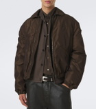 Lemaire Canvas blouson down jacket