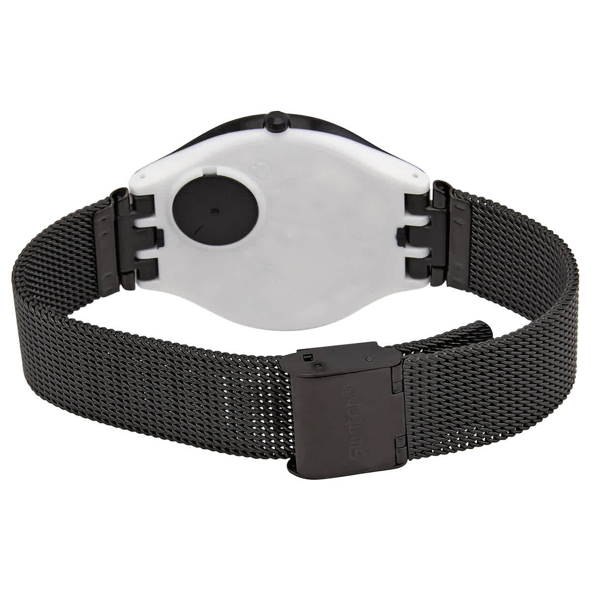 Swatch Skinotte Quartz Black Dial Ladies Watch SVOB100M