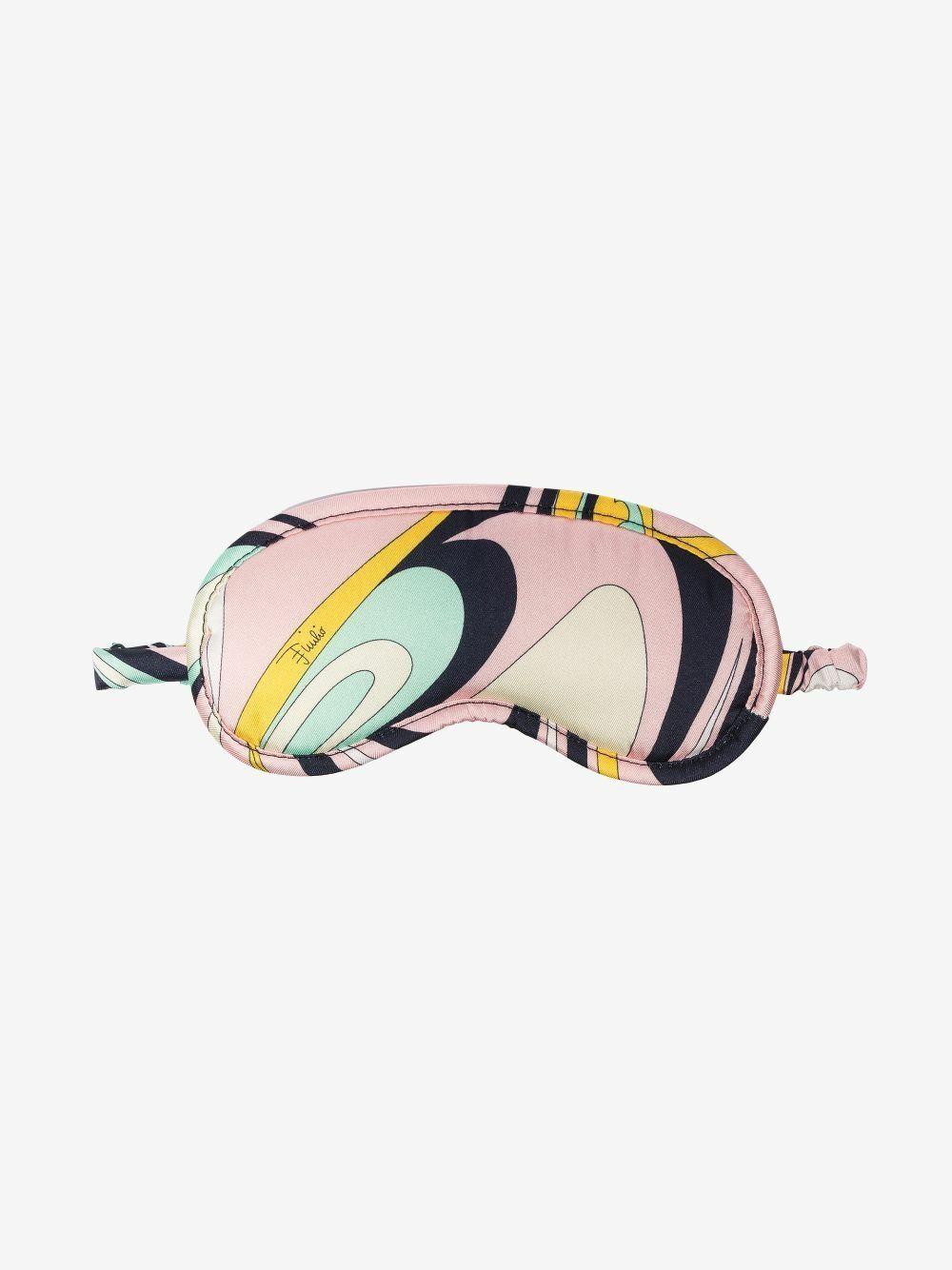 エミリオプッチ アイマスク エミリオプッチ アイマスク PUCCI Pink Onde-Print Eye Mask Emilio Pucci
