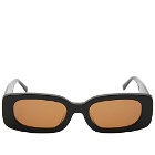 Bonnie Clyde Show And Tell Sunglasses in Black/Brown