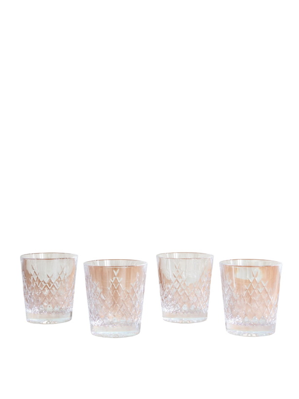 Photo: Soho Home - Barwell Set of Four Crystal Rocks Glasses