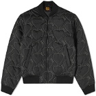 Human Made Men's Heart Quilting Jacket in Black