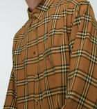 Burberry - Cranford long-sleeved checked shirt