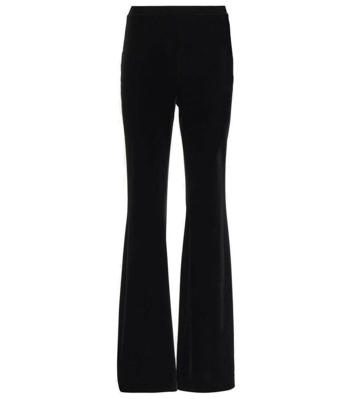 Photo: Diane von Furstenberg Ruthette velvet wide-leg pants