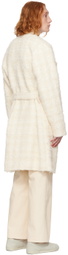 young n sang Off-White Serene Rural Landscapes Coat