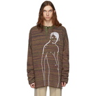 Loewe Green Portrait Henley Sweater