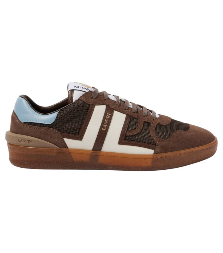 Photo: Lanvin Clay logo leather sneakers