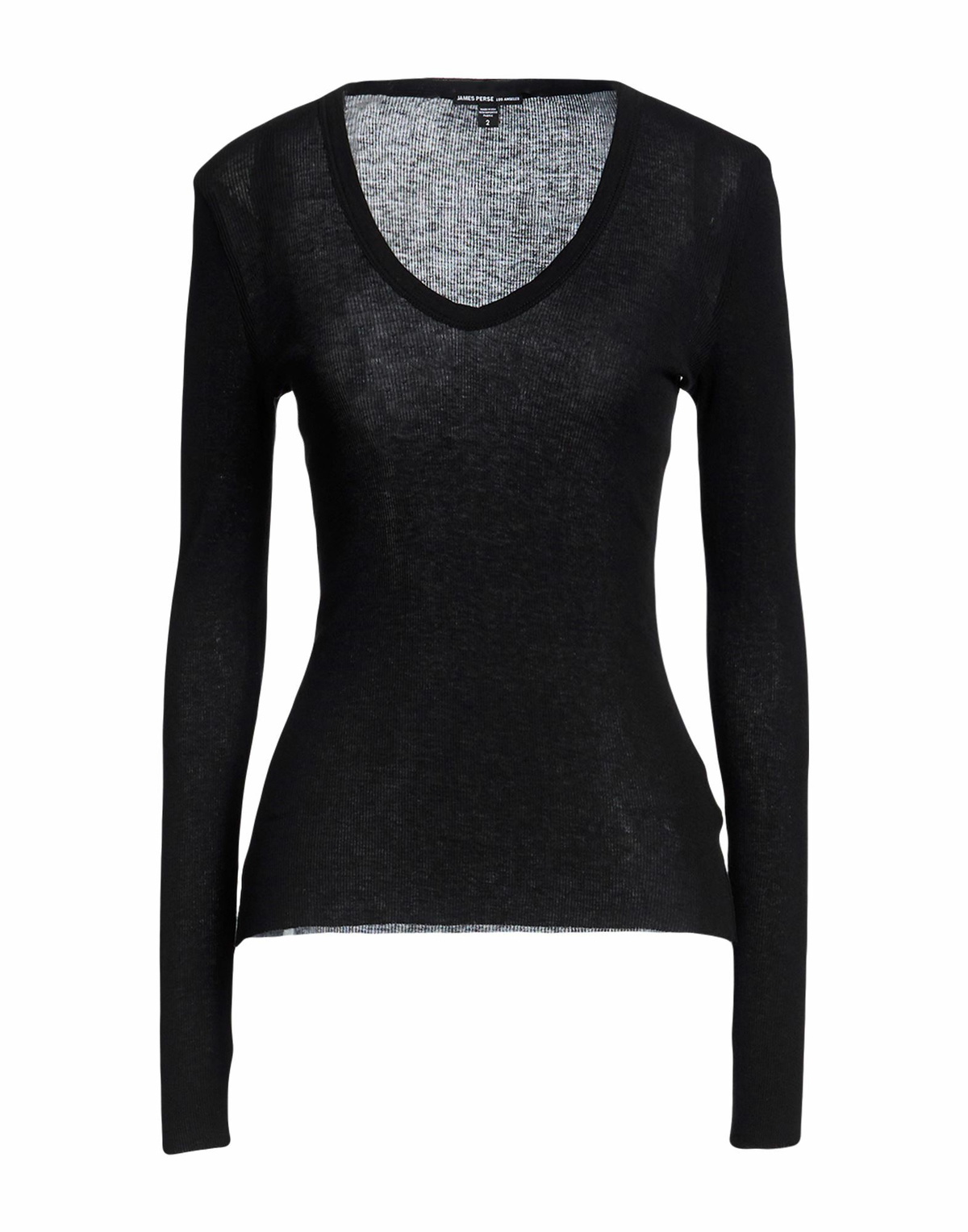 James Perse Womens T-shirt in Black