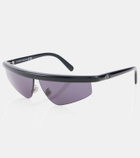Moncler Orizion flat-top sunglasses
