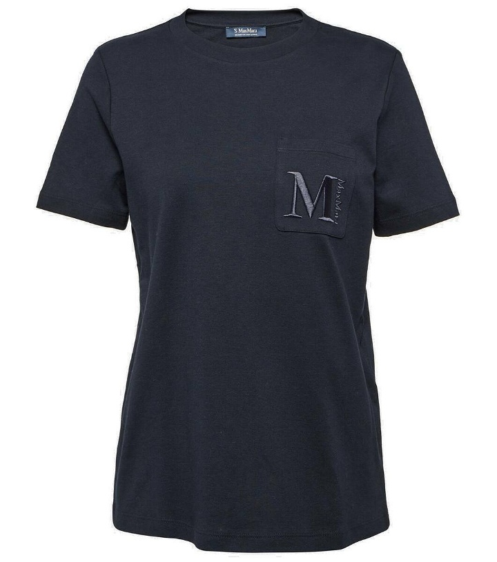 Photo: 'S Max Mara Lecito cotton jersey t-shirt