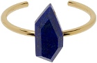Isabel Marant Gold Large Stone Bracelet