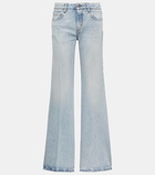 Ami Paris Split-hem flared jeans