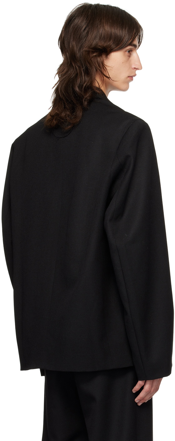 Edward Cuming Black Hunched Tailored Blazer
