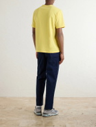 Aimé Leon Dore - Logo-Embroidered Cotton-Jersey T-Shirt - Yellow